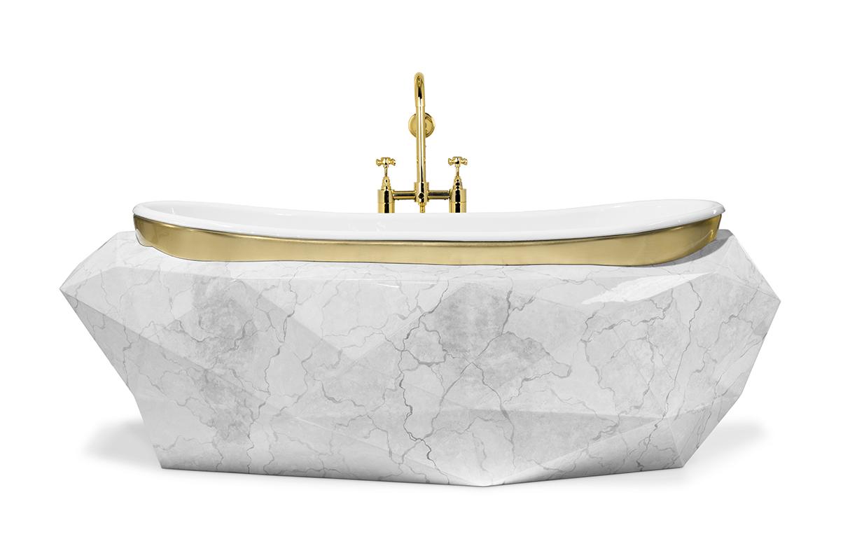 Vasca Da Bagno Gemstone Faux Marble