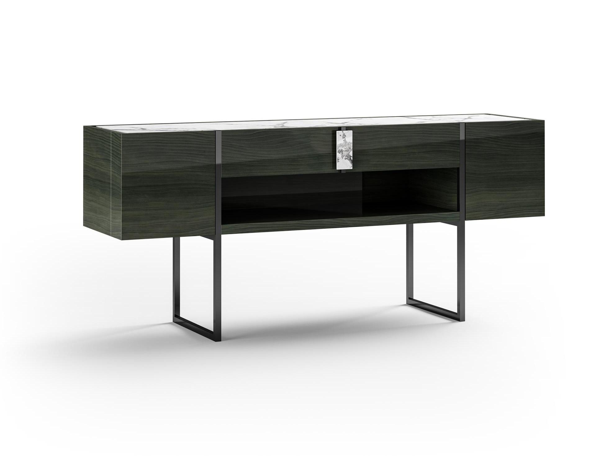 Credenza Marmo/Legno
