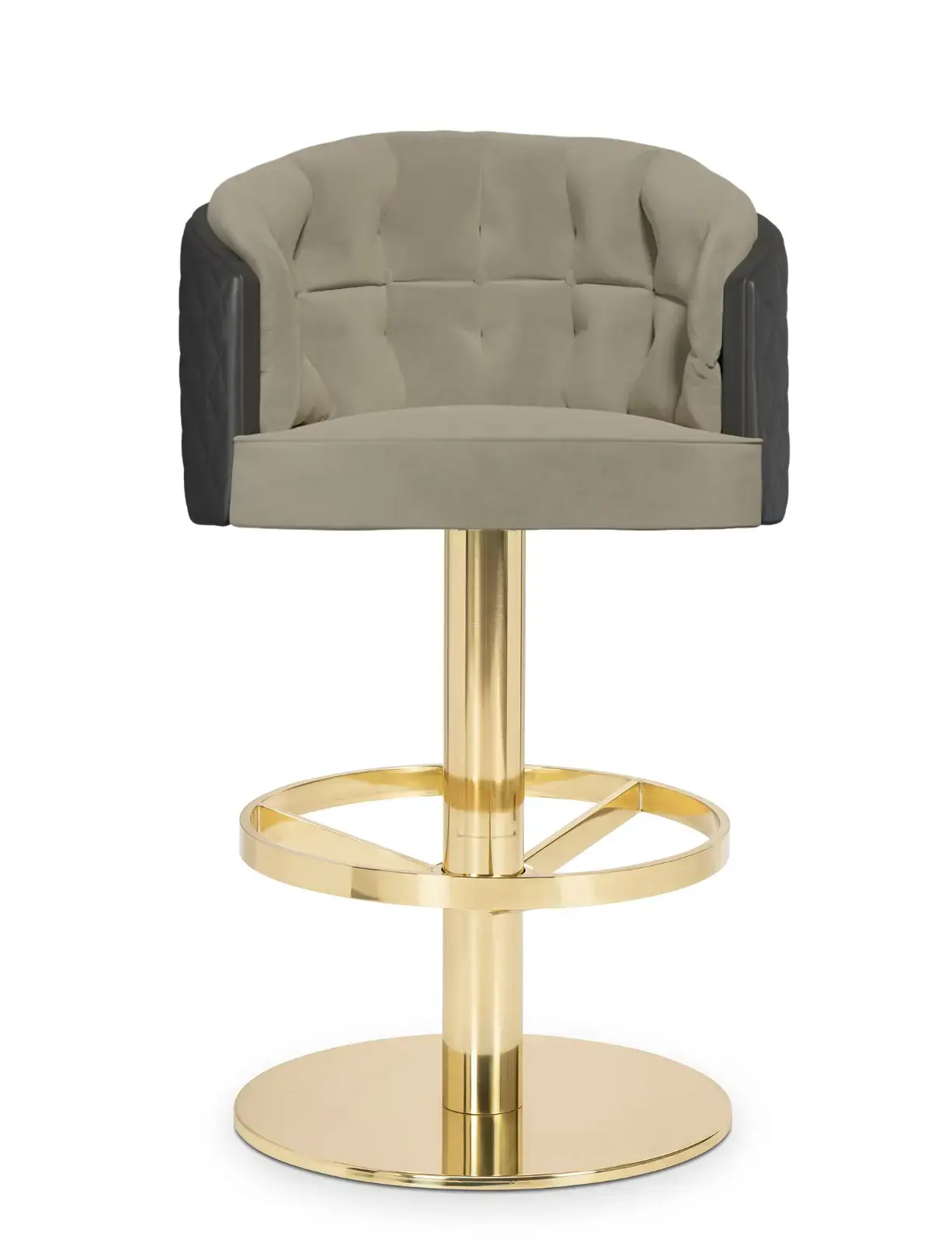 Sedia da Bar Girevole Luxe