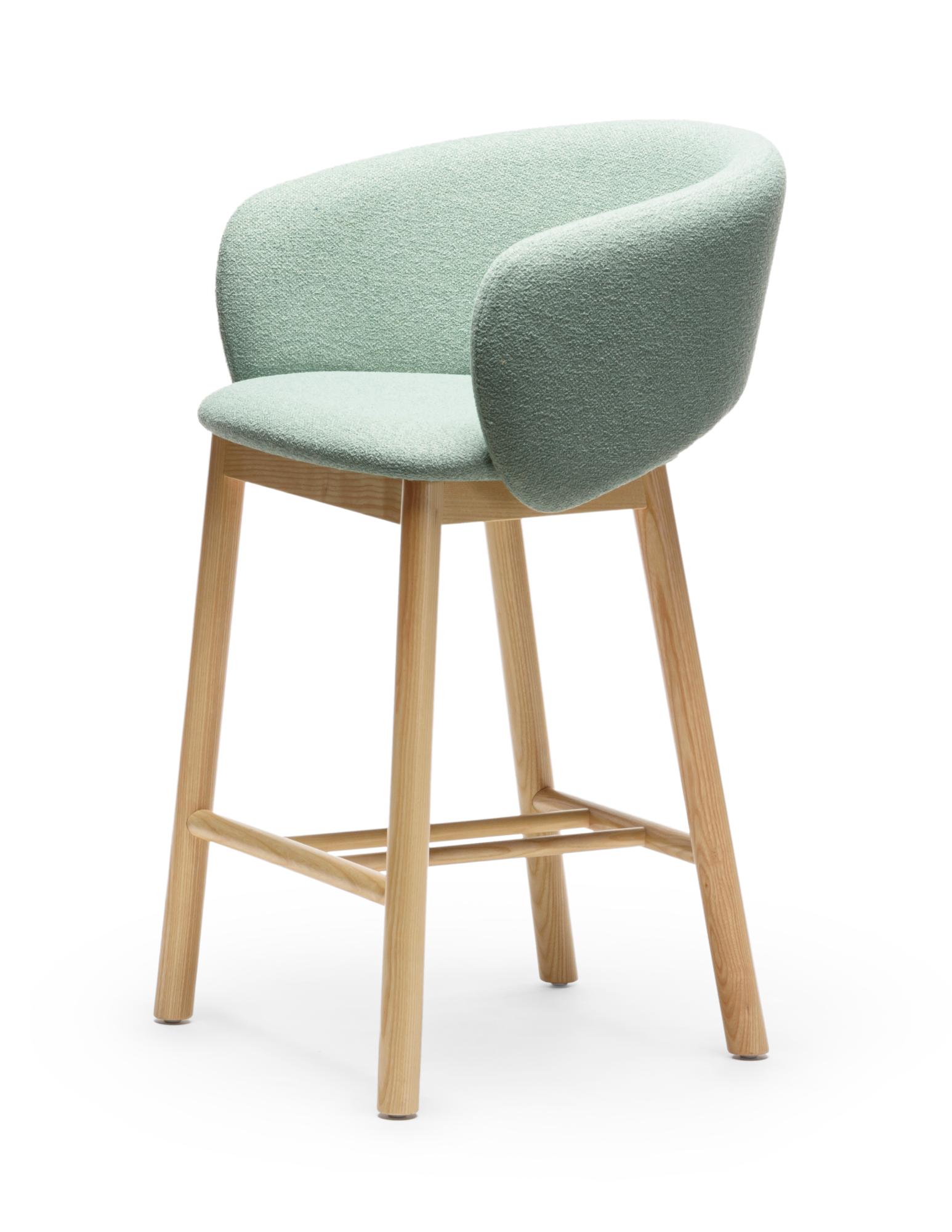 Sgabello da Bar Bel SG-65 Verde Chiaro