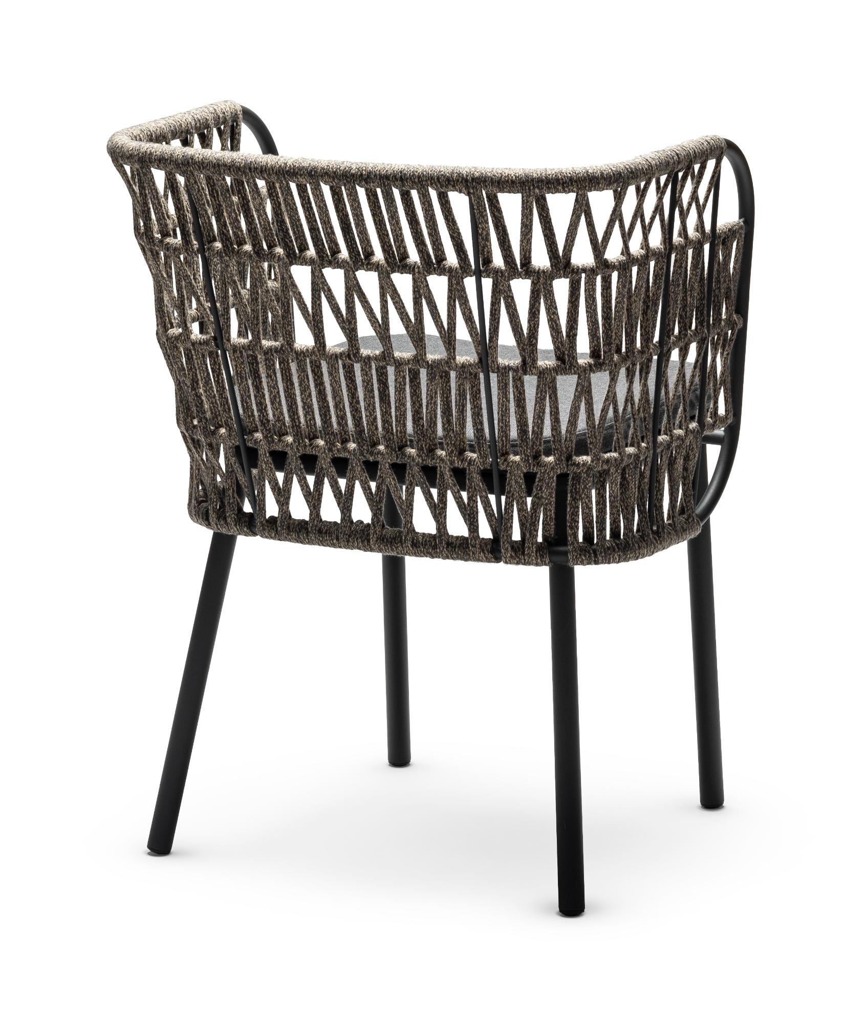 Sedia da Esterno Jujube SP-Int Nera e Beige