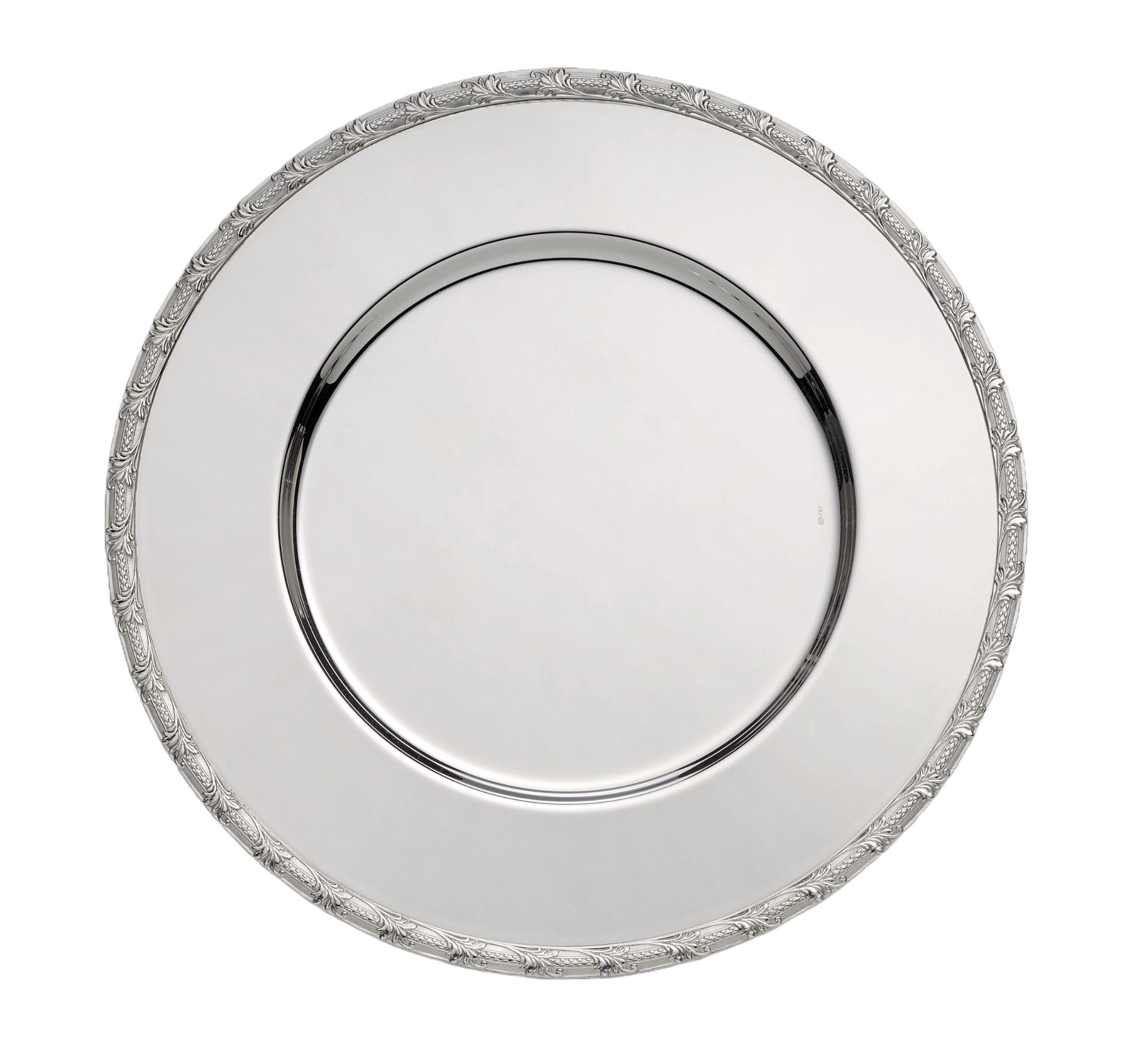 Piatto Royal In Argento