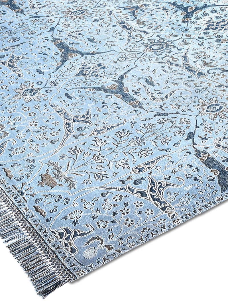 Tappeto Lusso Fatto a Mano Teheran Blu | Misura: 122 x 183 cm