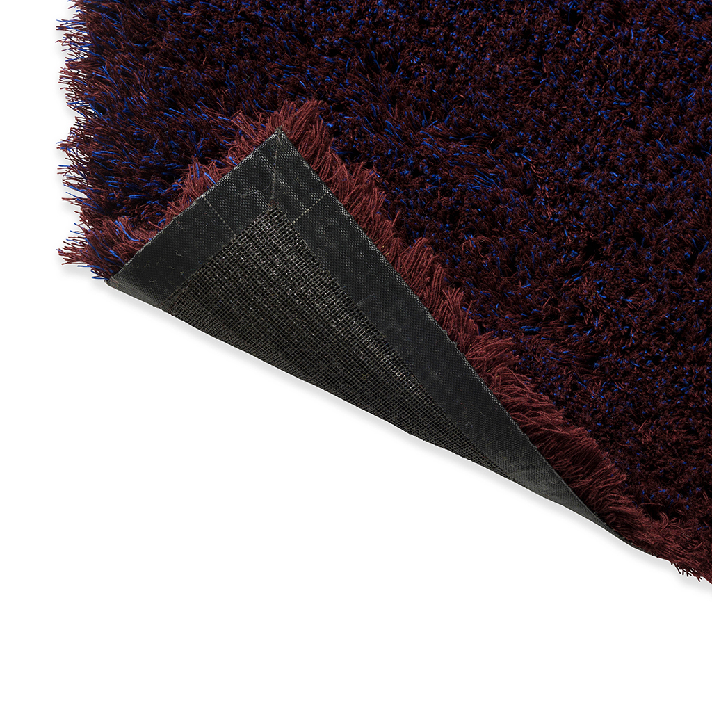 Tappeto Shade High Blu Elettrico/Melanzana
