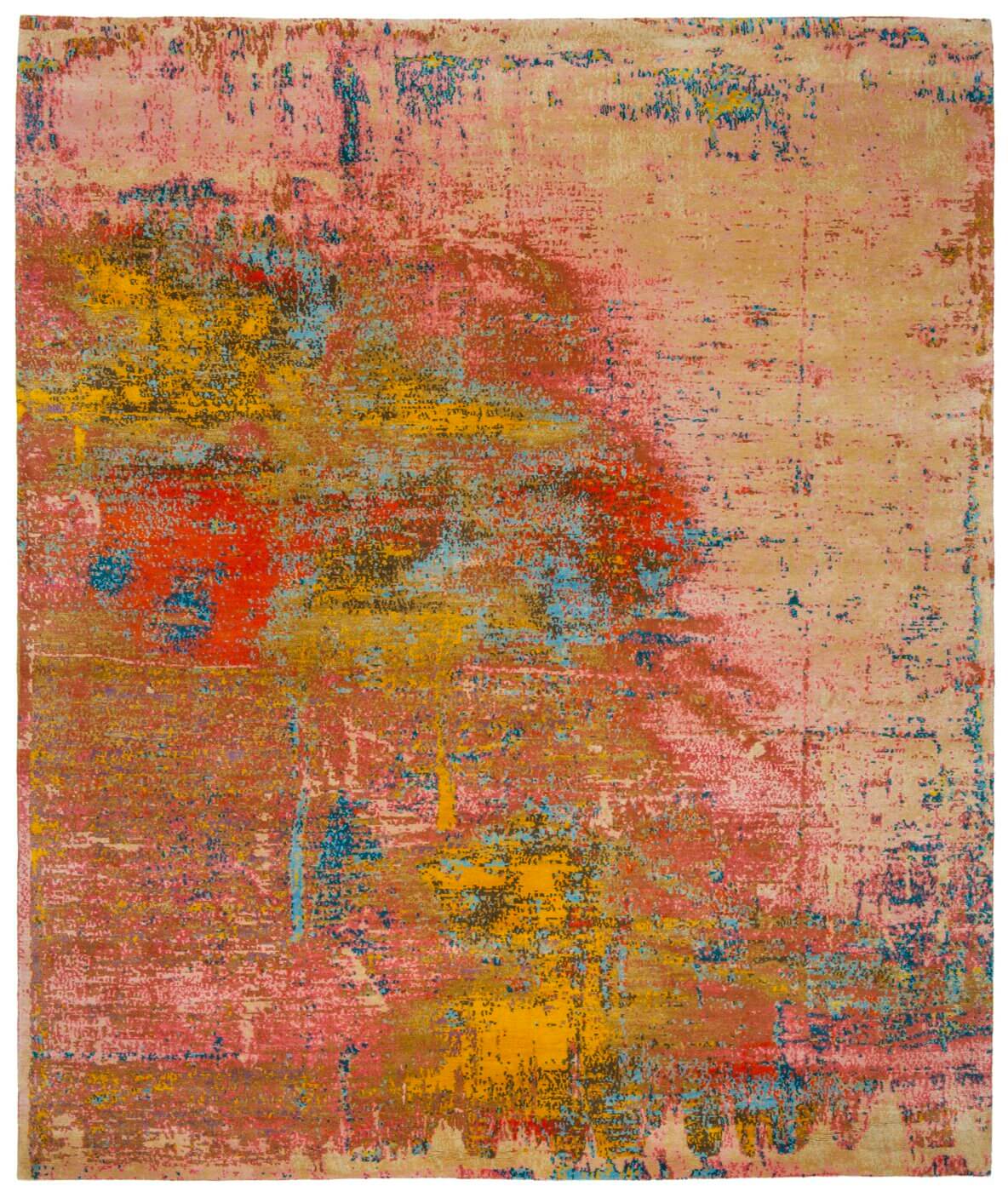 Tappeto Artwork 22 Multicolore Rosa