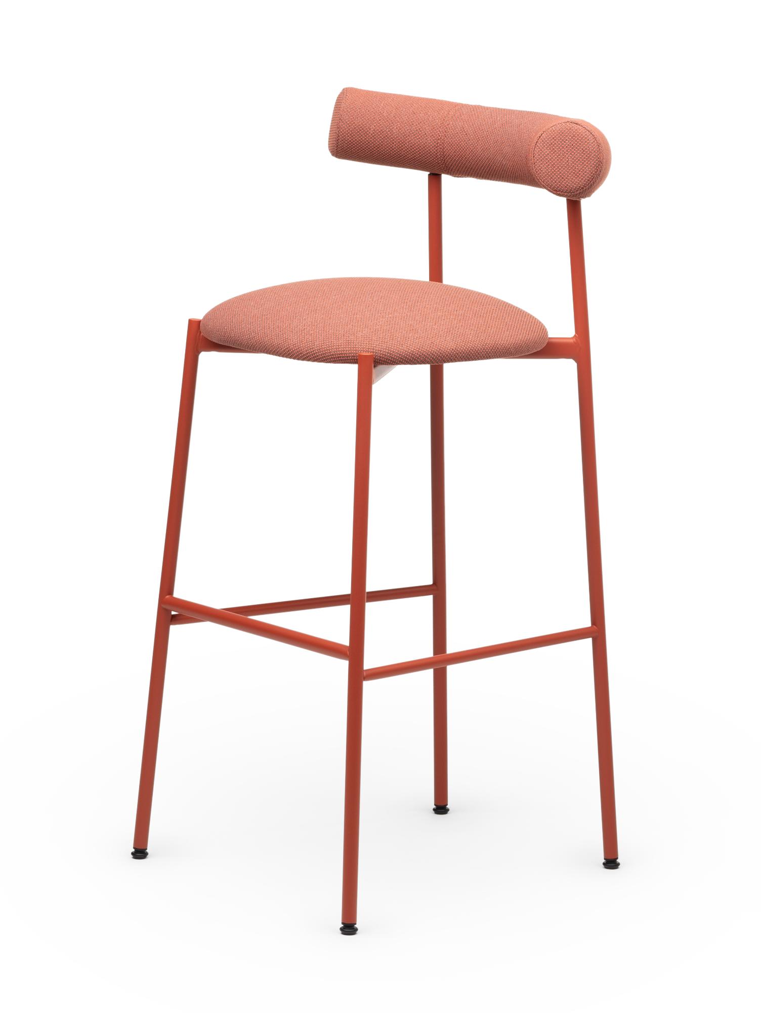 Sgabello da Bar Pampa SG-80 Rosso