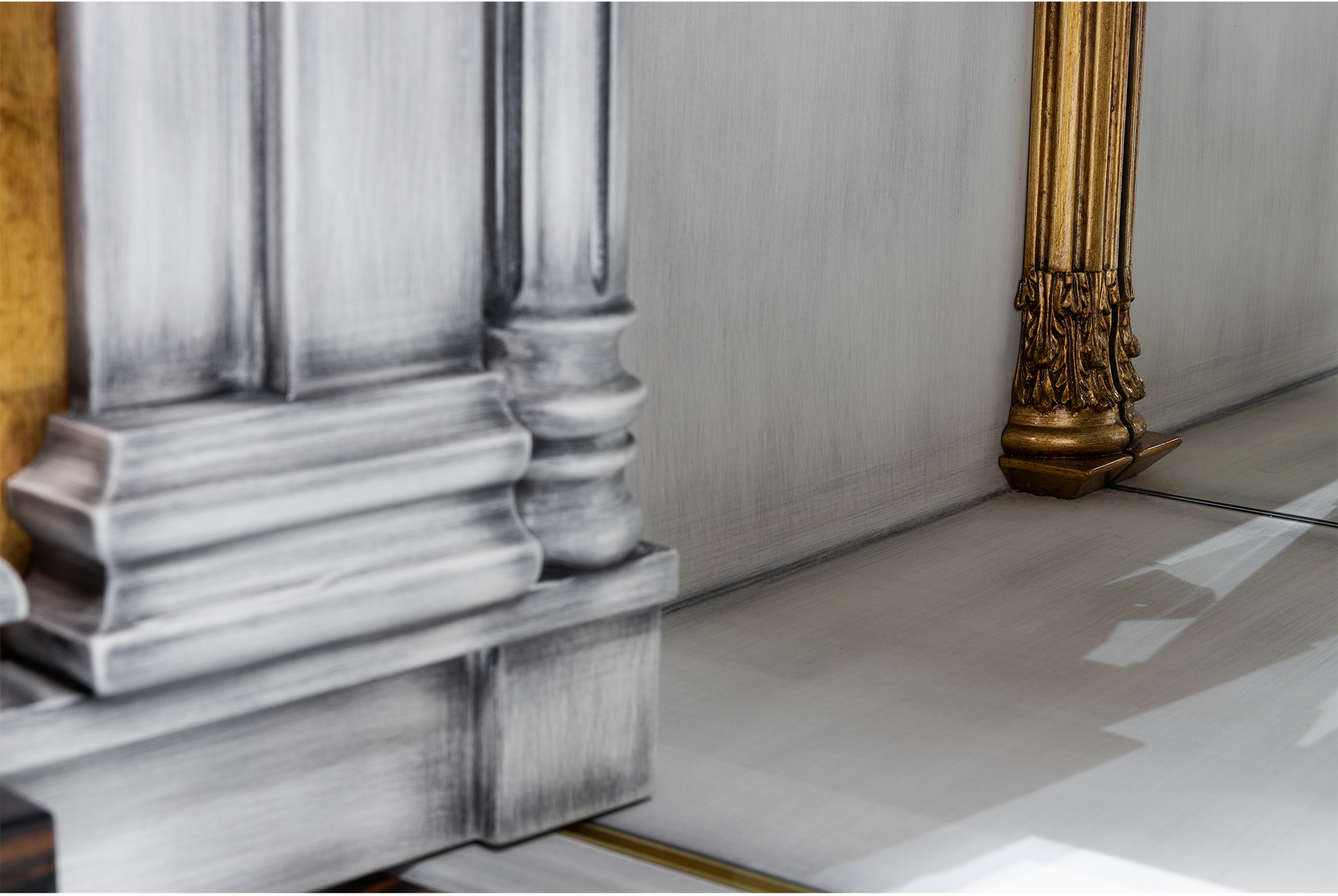 Credenza Grigia Trafalgar