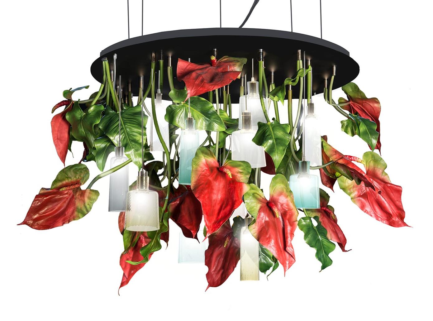 Lampadario Red Anthurium