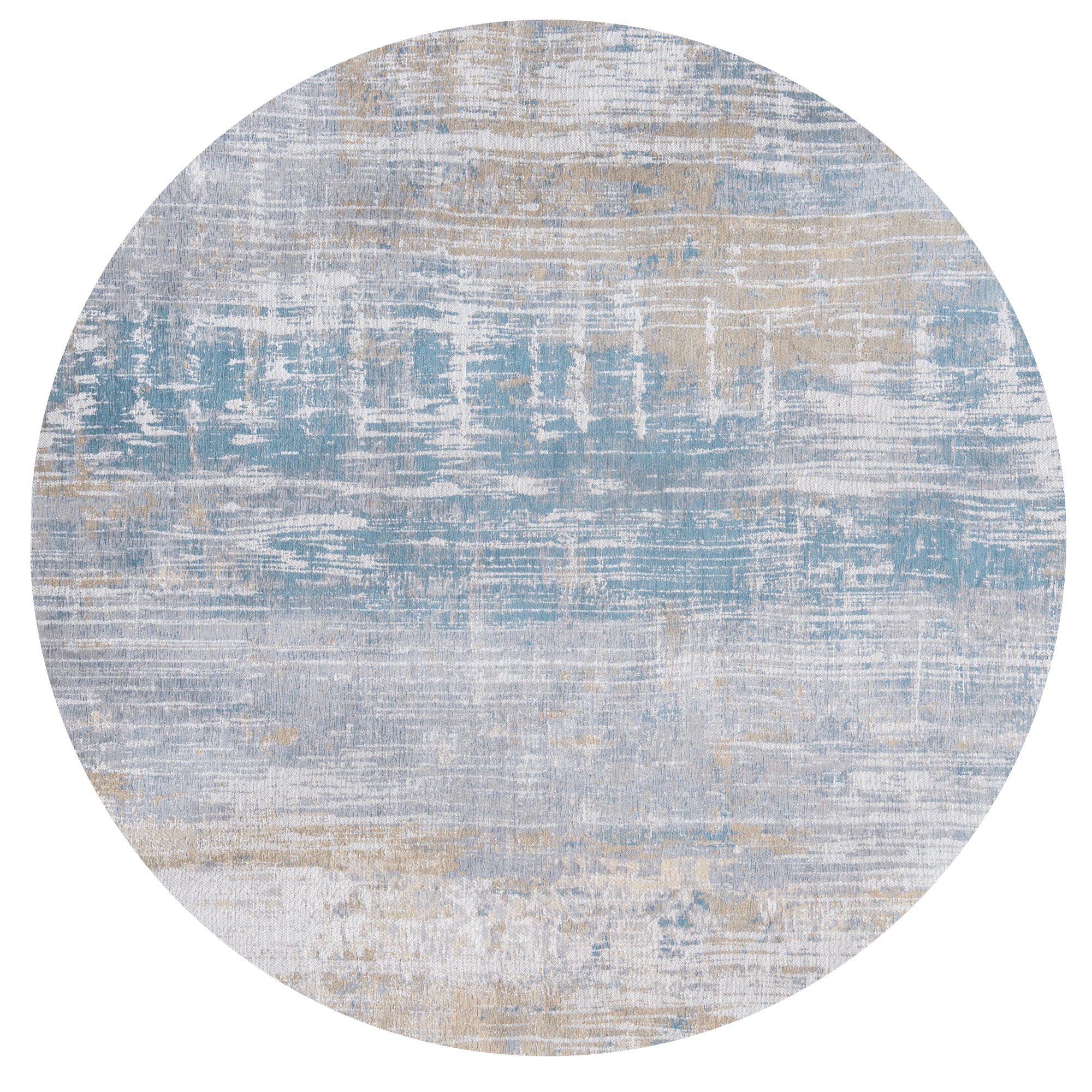 Tappeto Rotondo Long Island Blue 8718