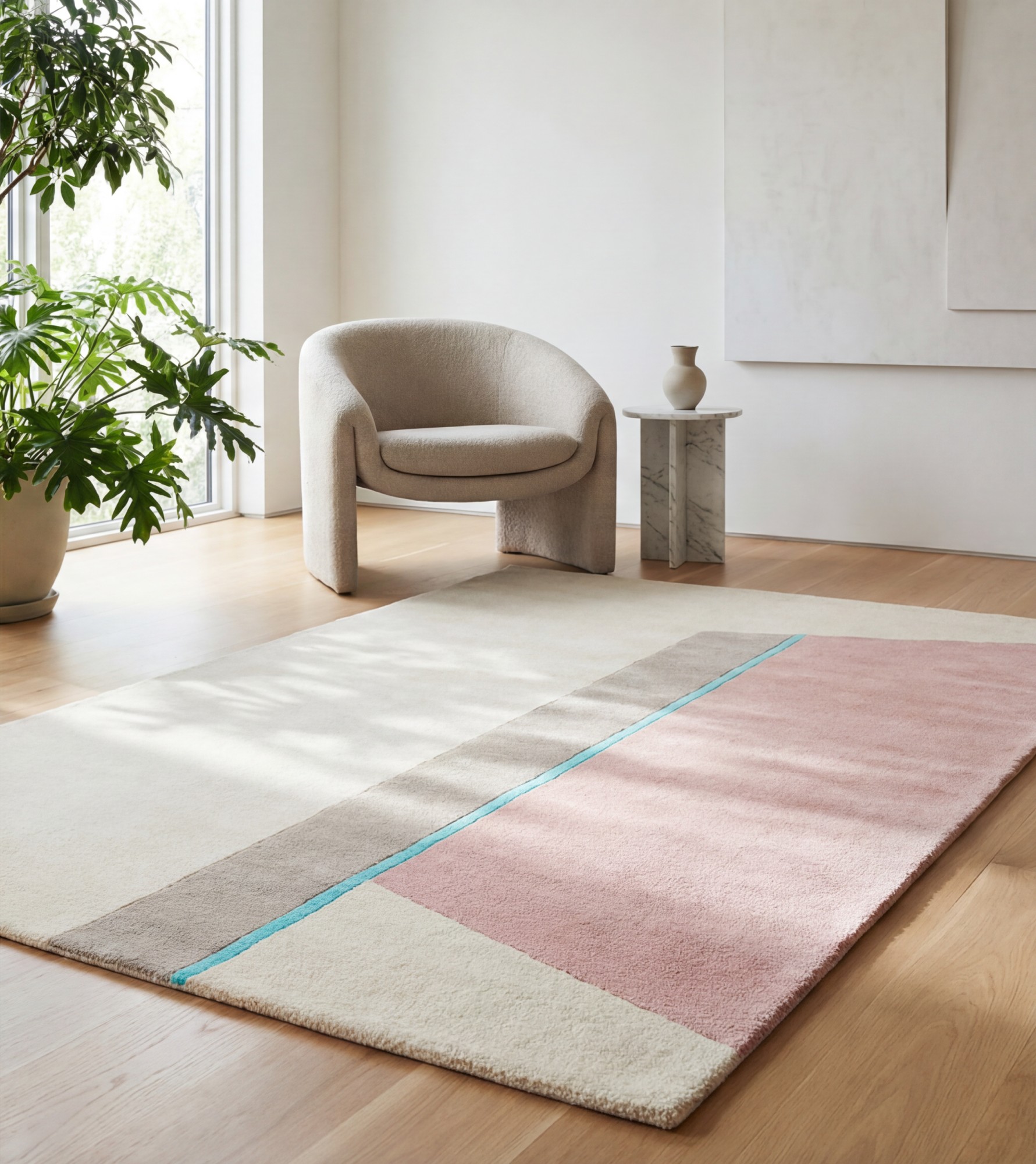 Tappeto Linear Veil