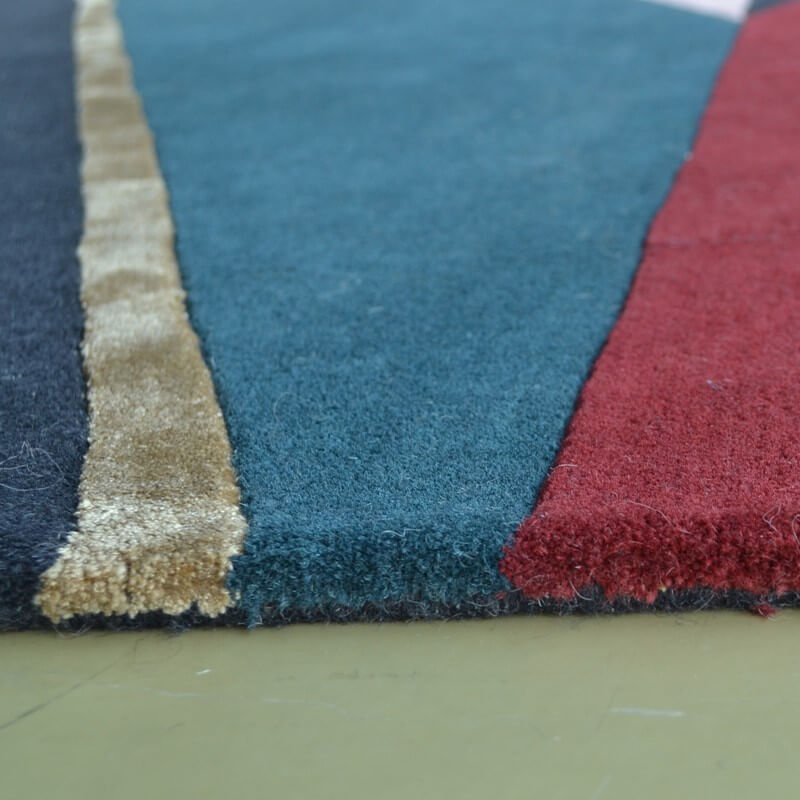 Tappeto Rotondo Sahara Borgogna | Misura: 250 x 350 cm