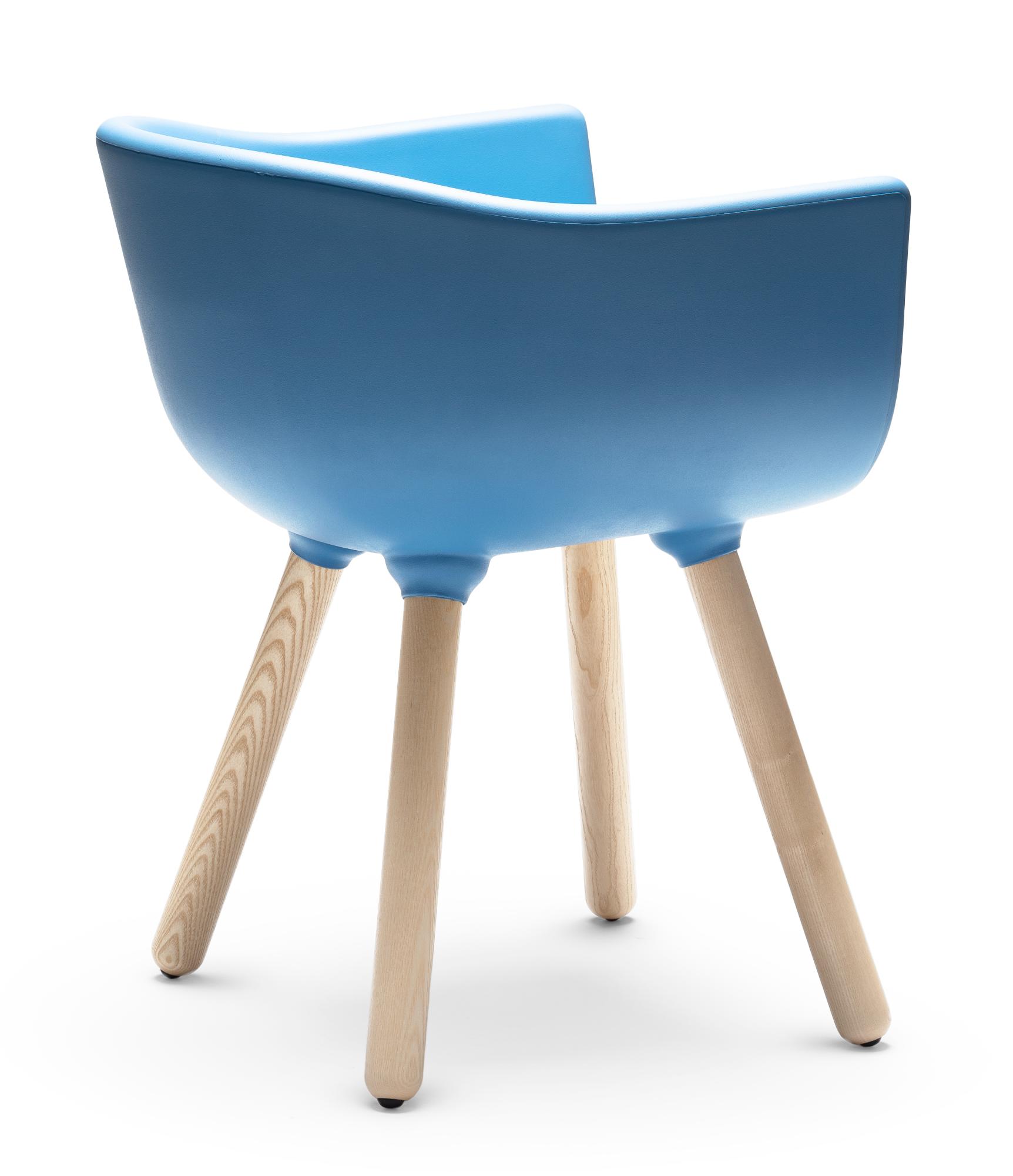 Sedia Tulip S Blu