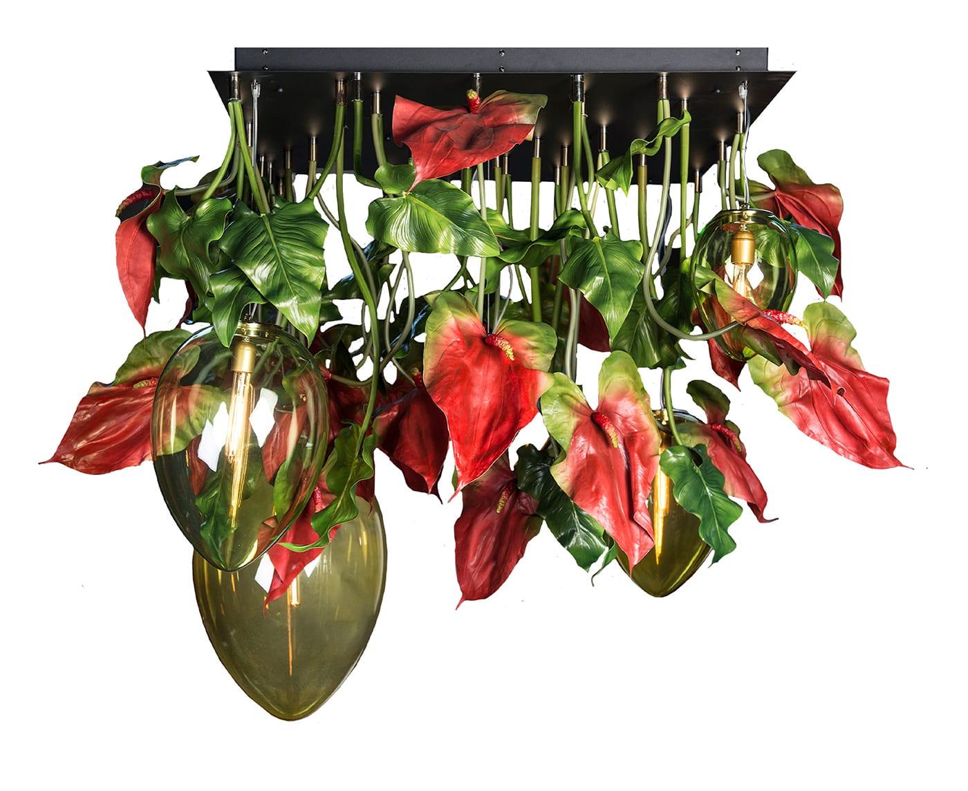 Lampadario Anthurium Dark