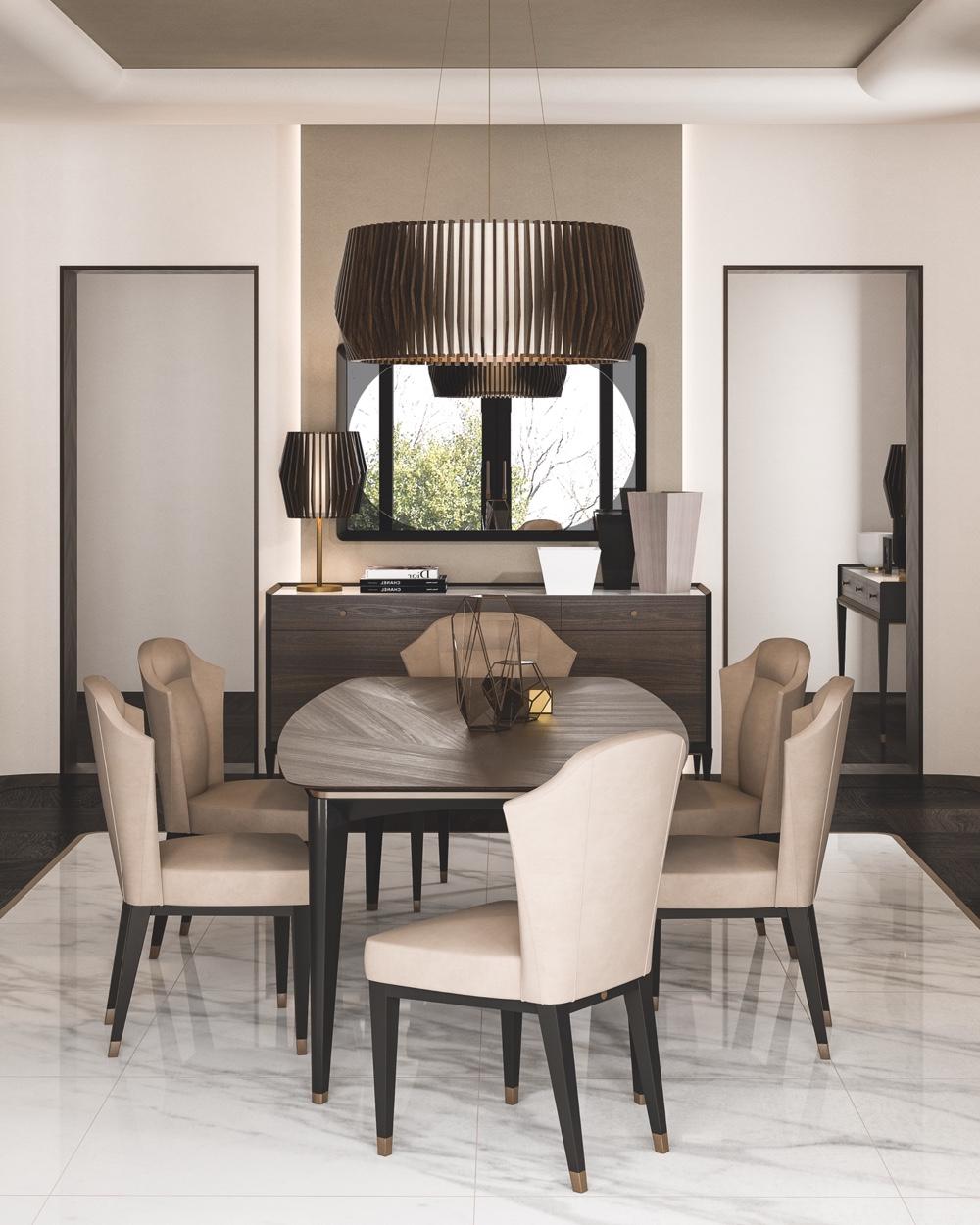 Sedia Crema Eclipse