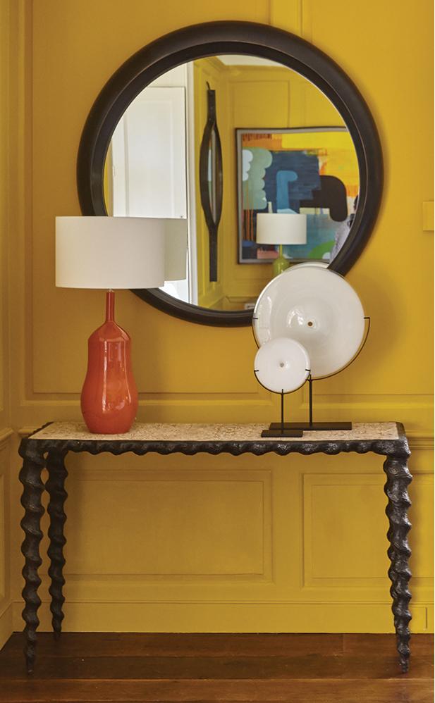 Tavolo console Karinta White Oyster