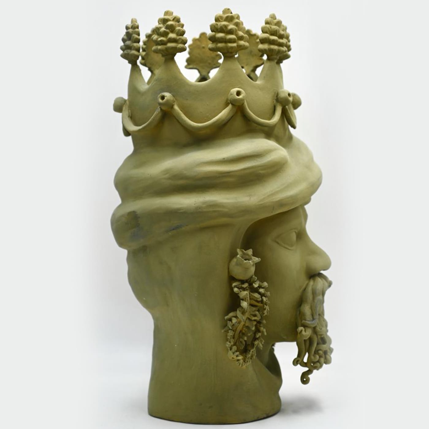 Testa di Moro Pistacchio Scultura