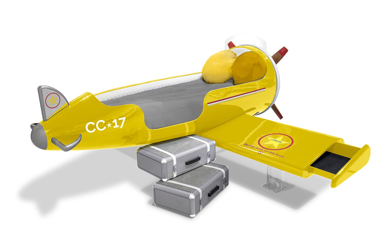 Letto Per Bambini Cloud Glider Plane