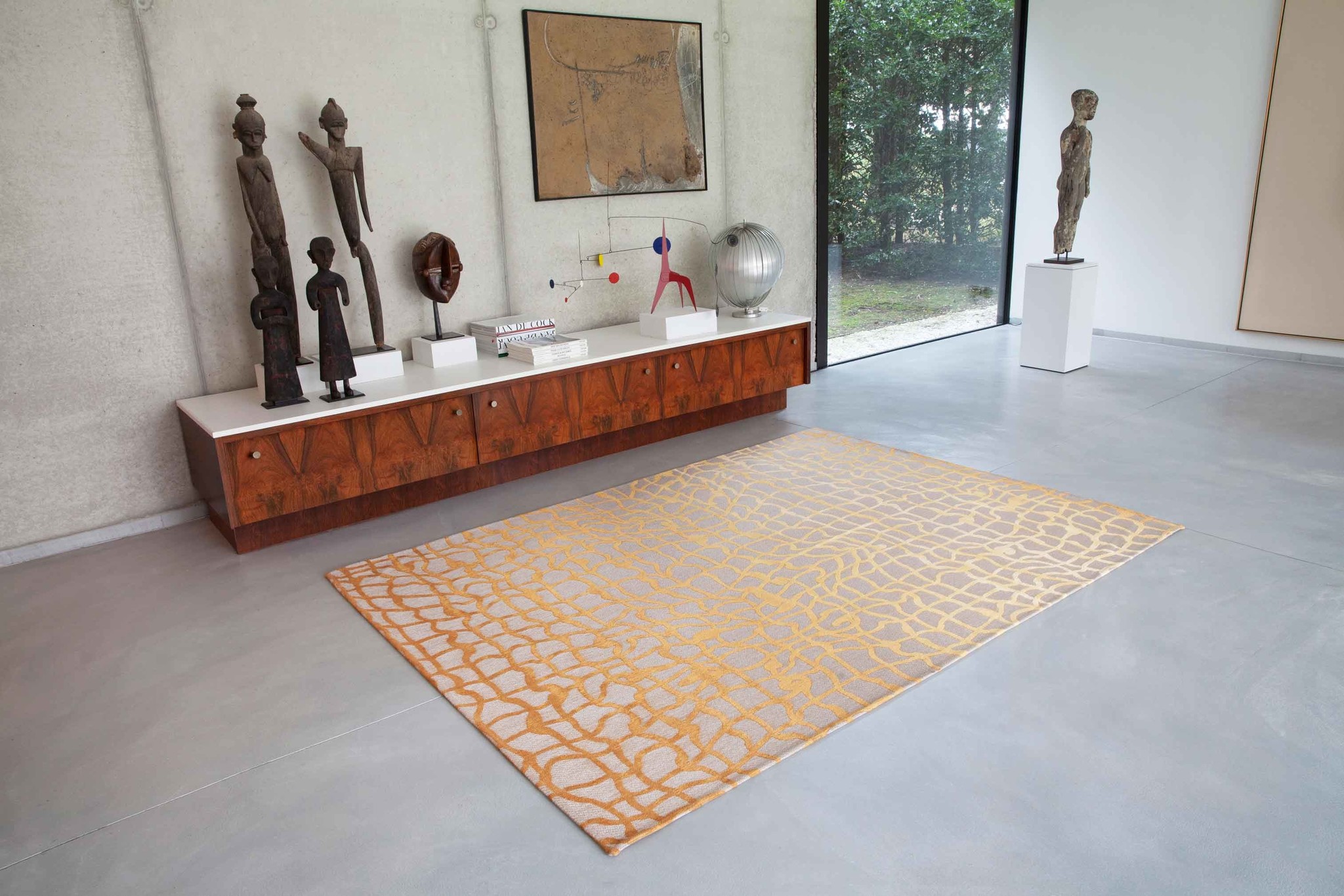 Tappeto Dedalo Yellow Scarab 9205