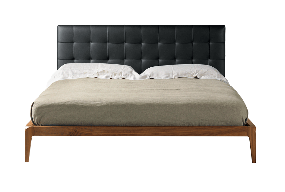 Letto Italiano Marrone Sig.re | Colore: Pelle Pandora 616