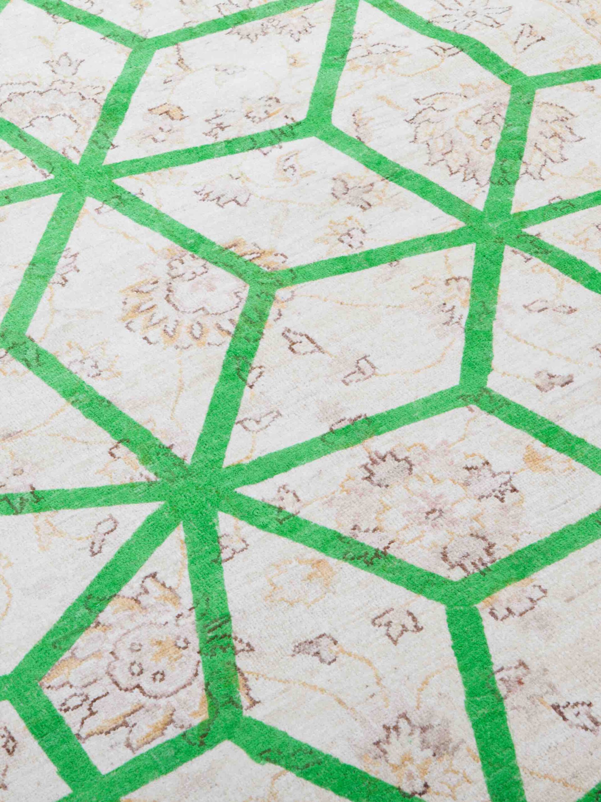 Tappeto Double Layer Verde