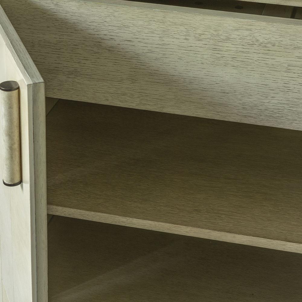 Credenza Aventine con finitura pergamena