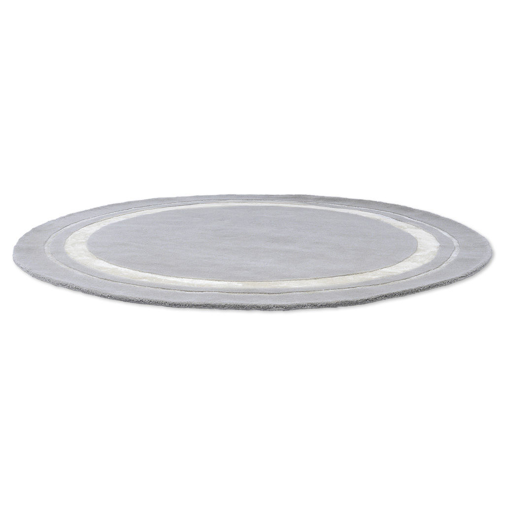 Tappeto Rotondo Redbrook-Argento