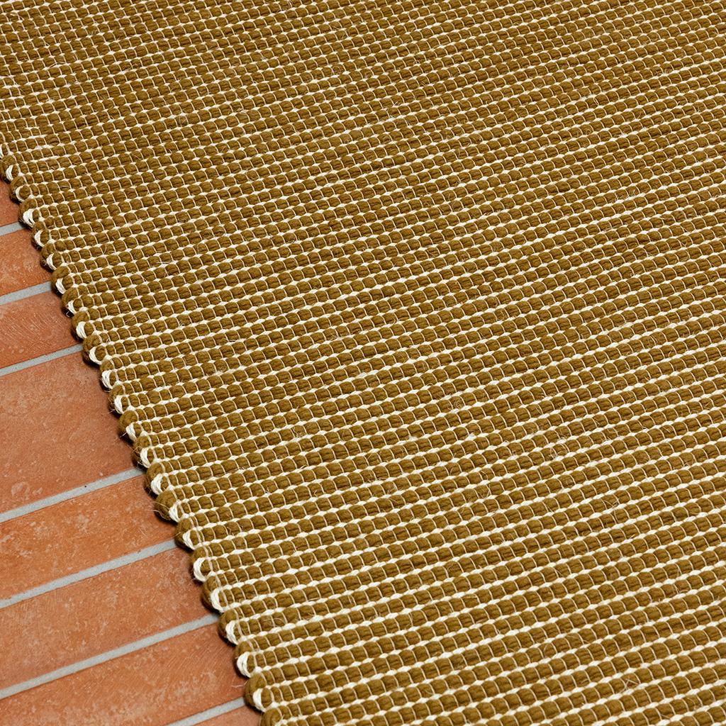 Tappeto Cornice Senape