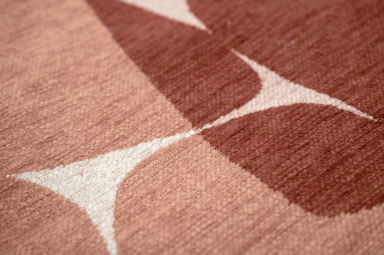 Tappeto Stones Cherry Mocha