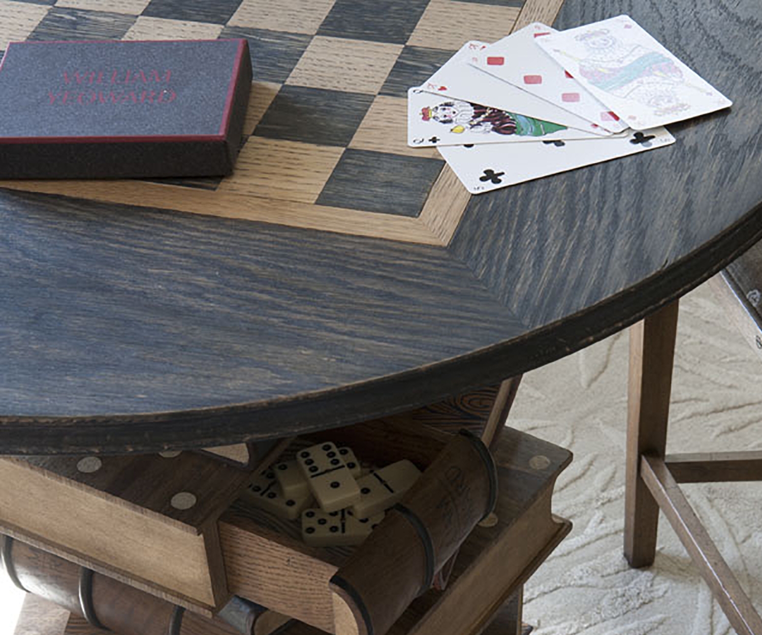 Tavolo da gioco Tenbury Navy Oak
