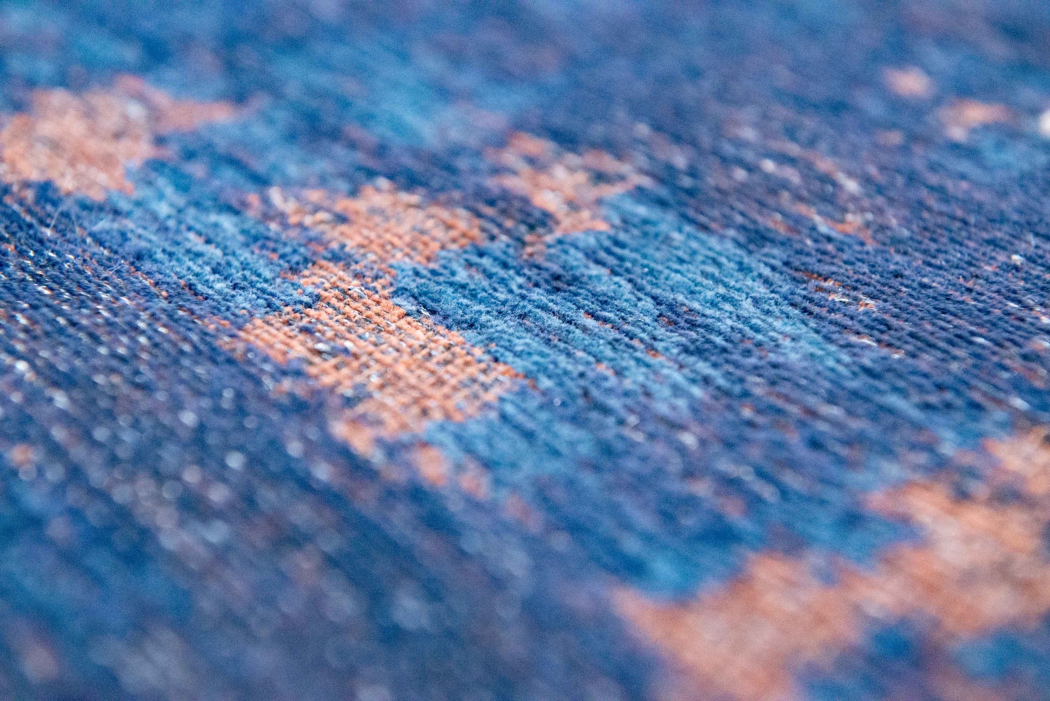 Tappeto Venetian Dust Blu Tramonto 9211