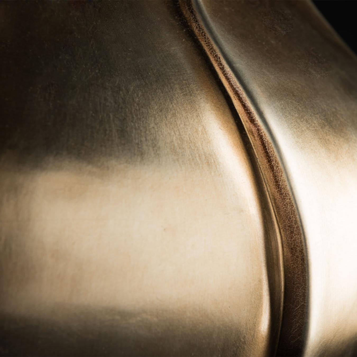 Vaso Tulip in Ottone