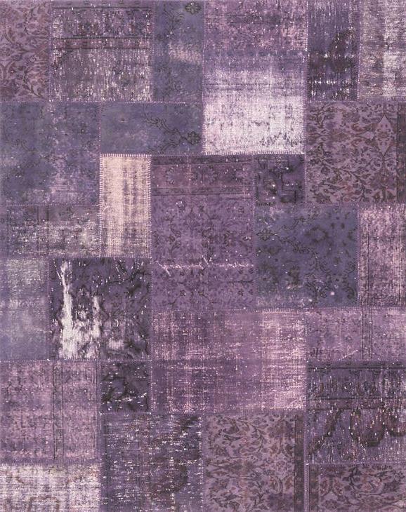 Tappeto Patchwork Lilla