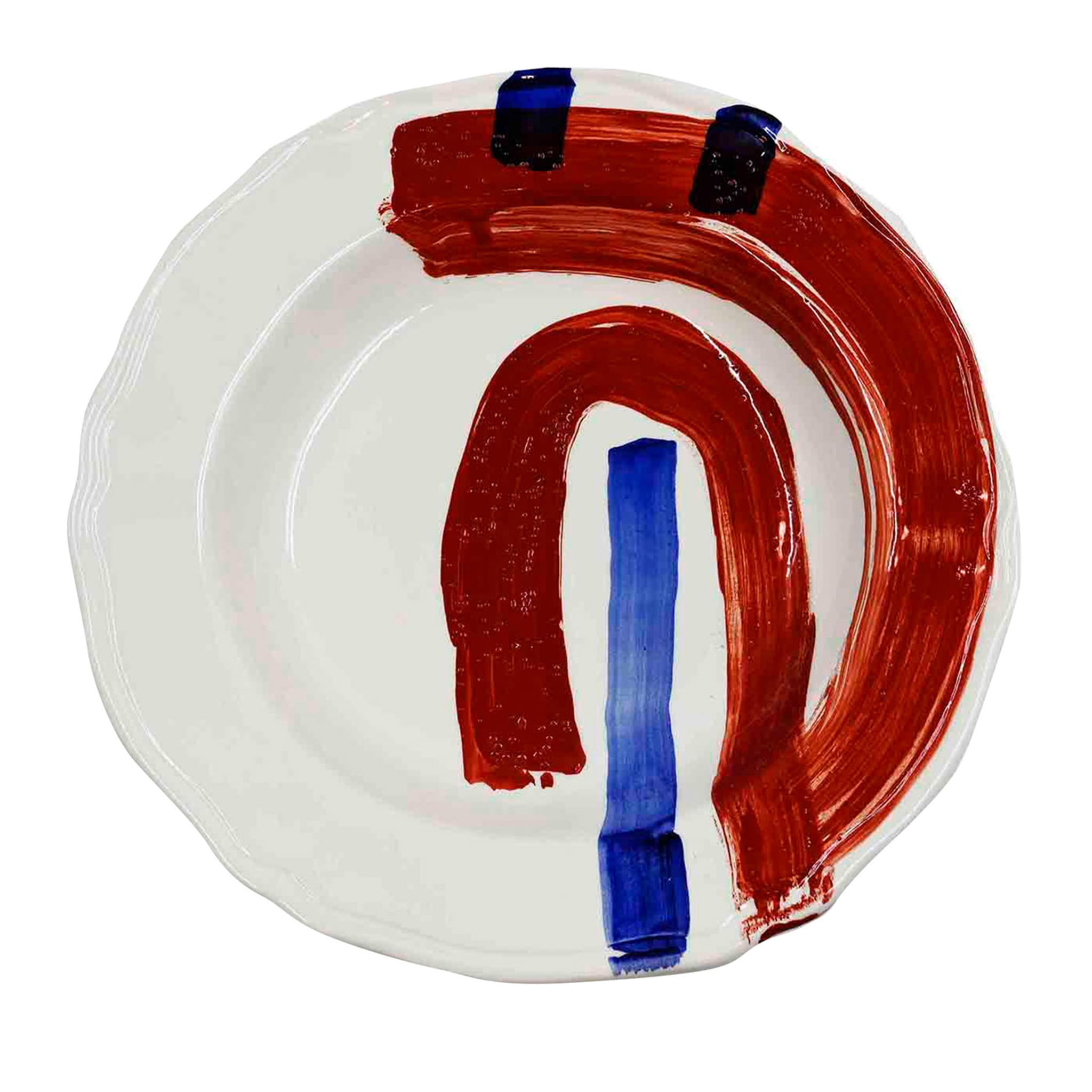 Piatto In Ceramica Artigianale