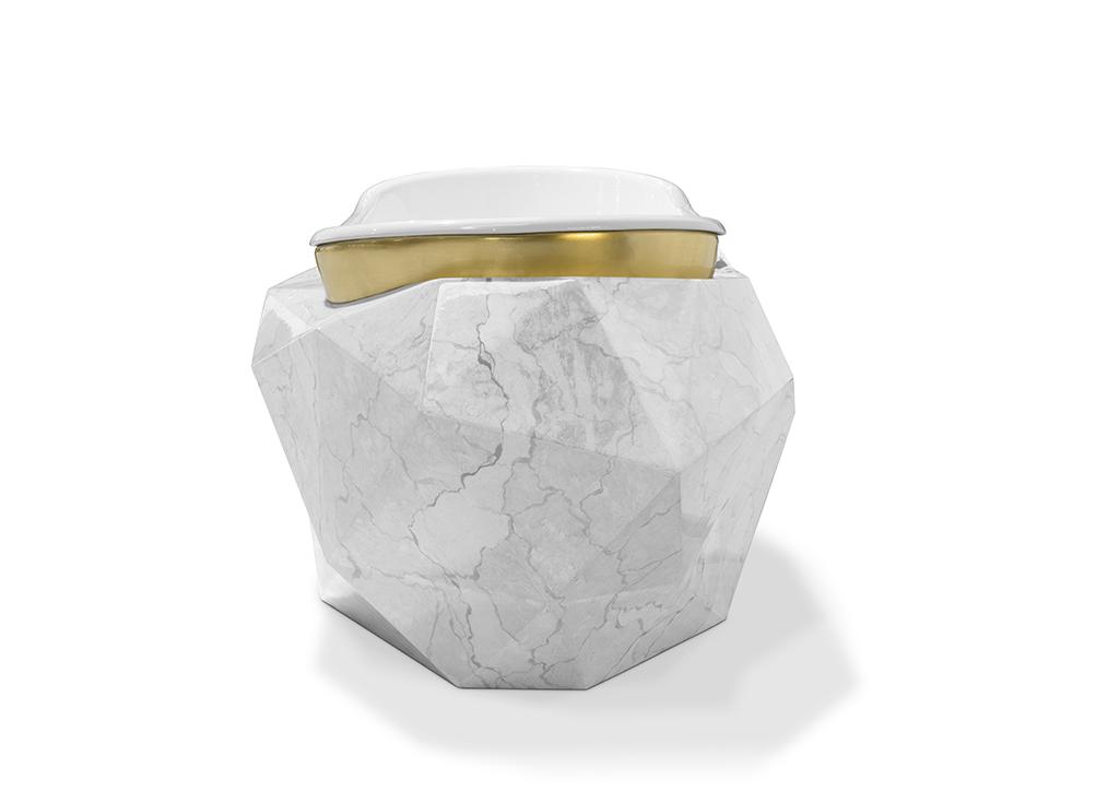 Vasca Da Bagno Gemstone Faux Marble