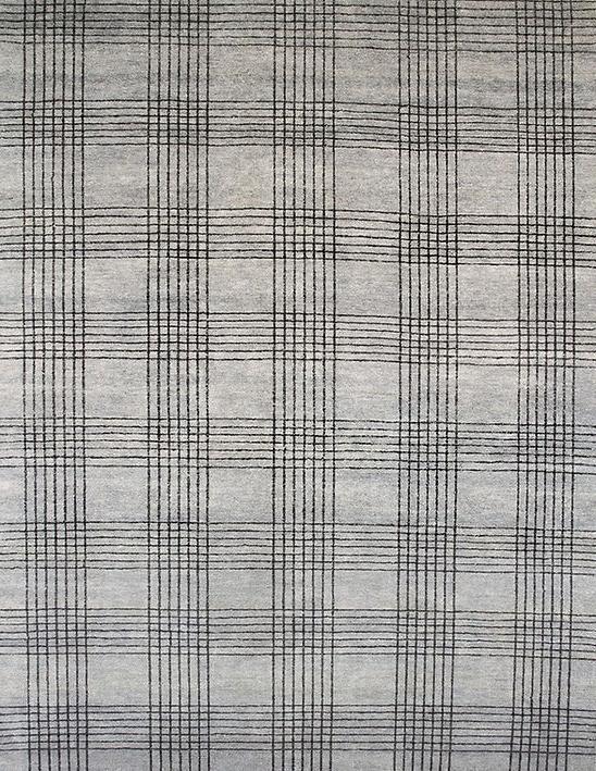 Tappeto Turchia Quadri Grigio 2