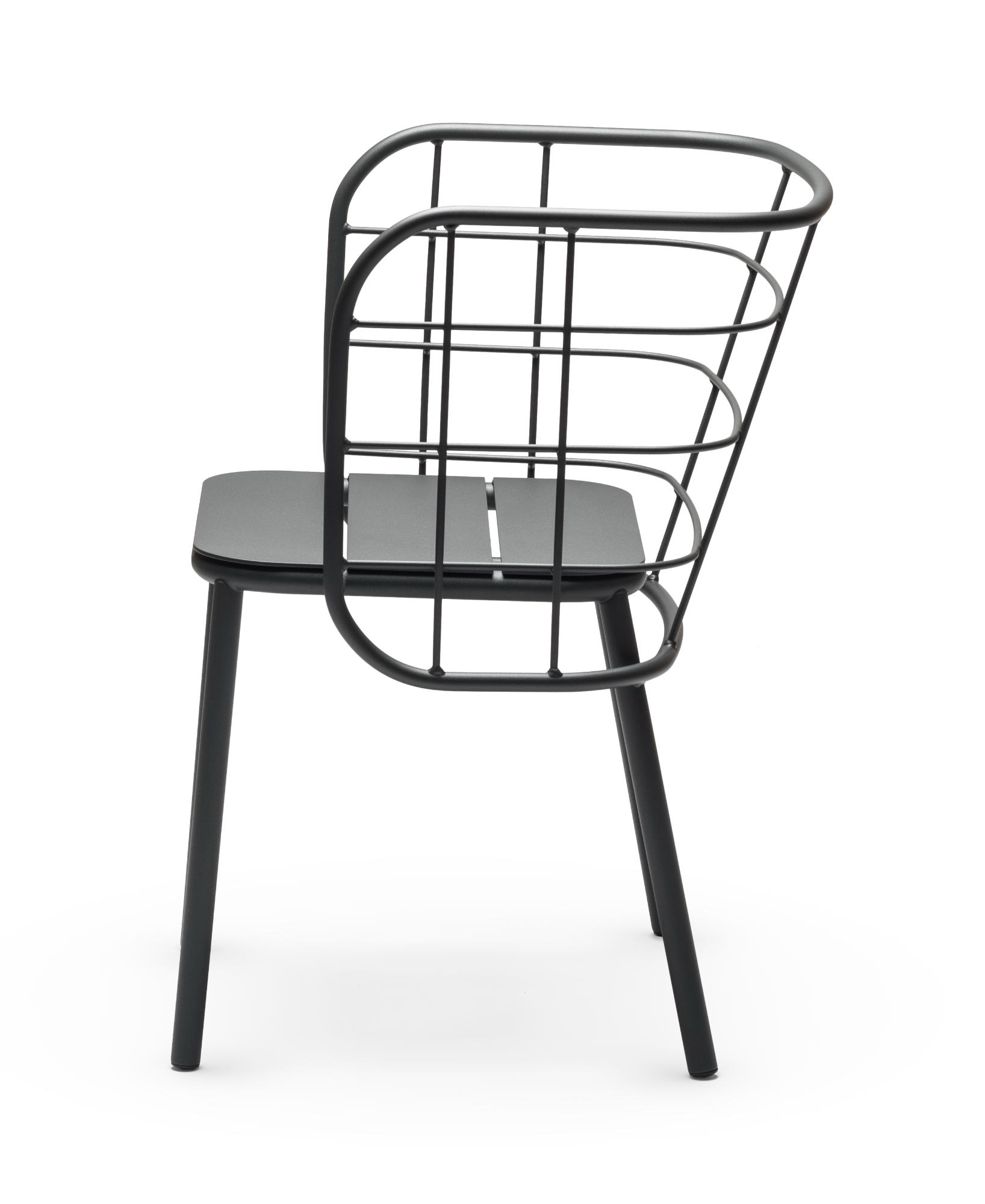 Sedia da Esterno Jujube SP Nera