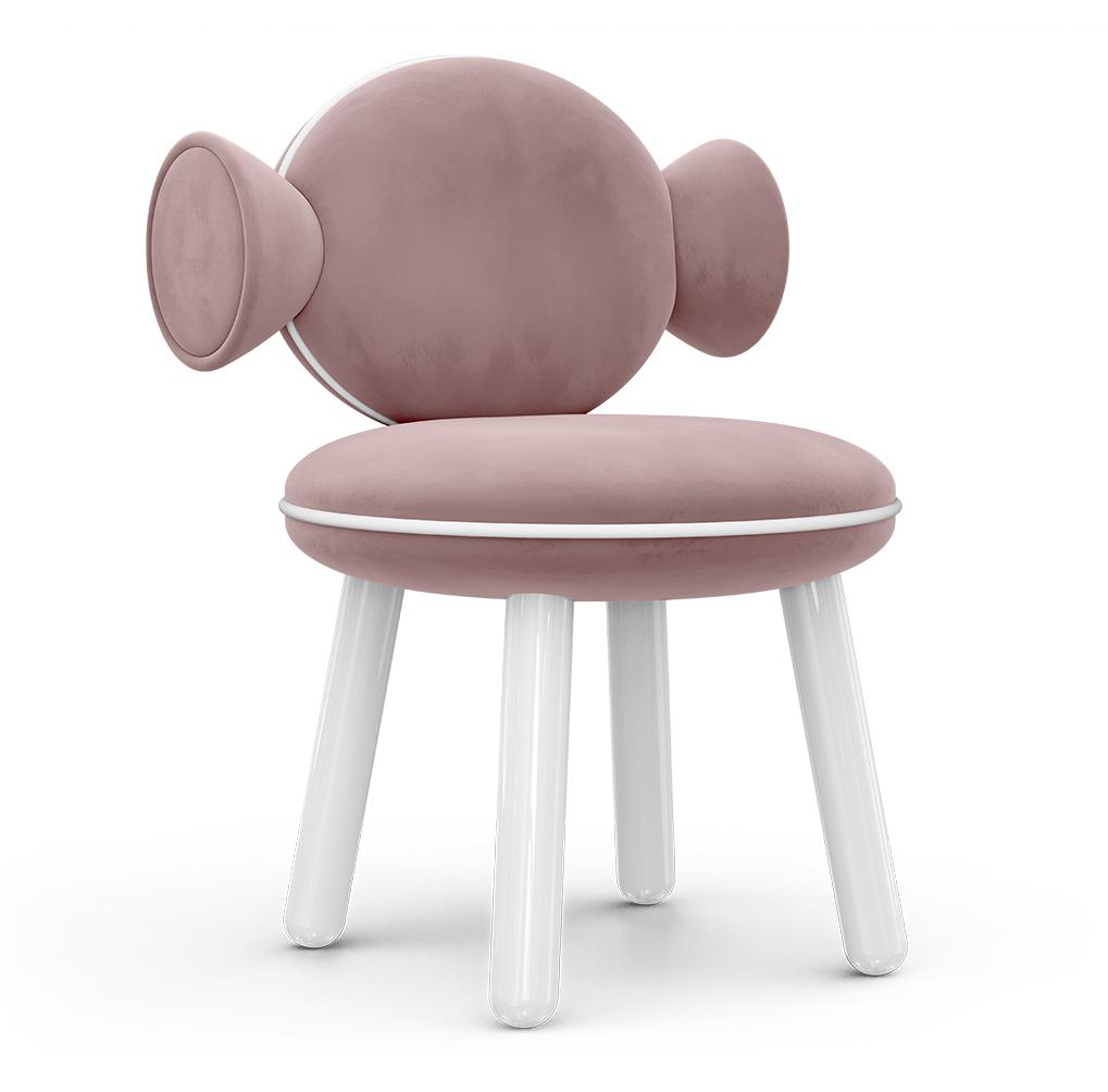 Sedia Per Bambini Lollipop Pink Puff
