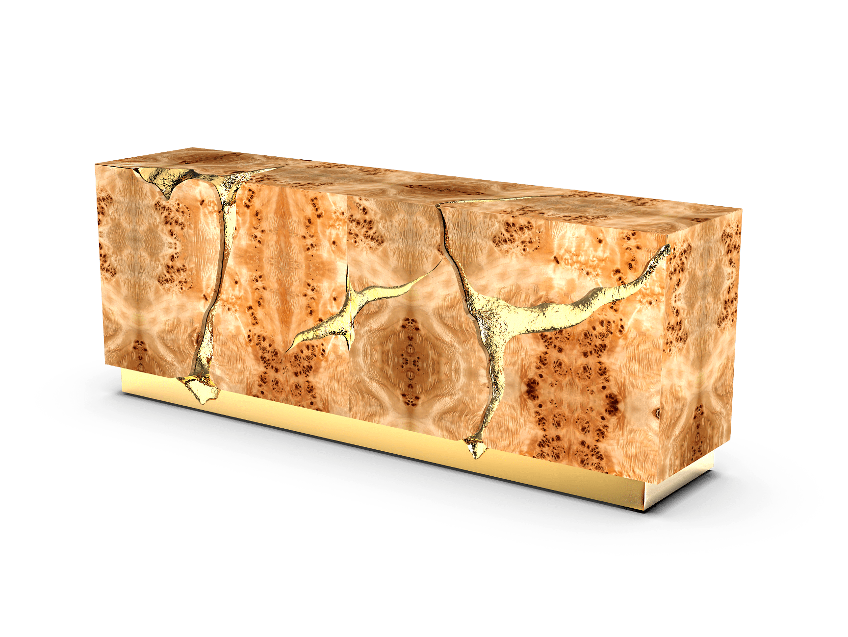 Credenza in Pioppo Fissure