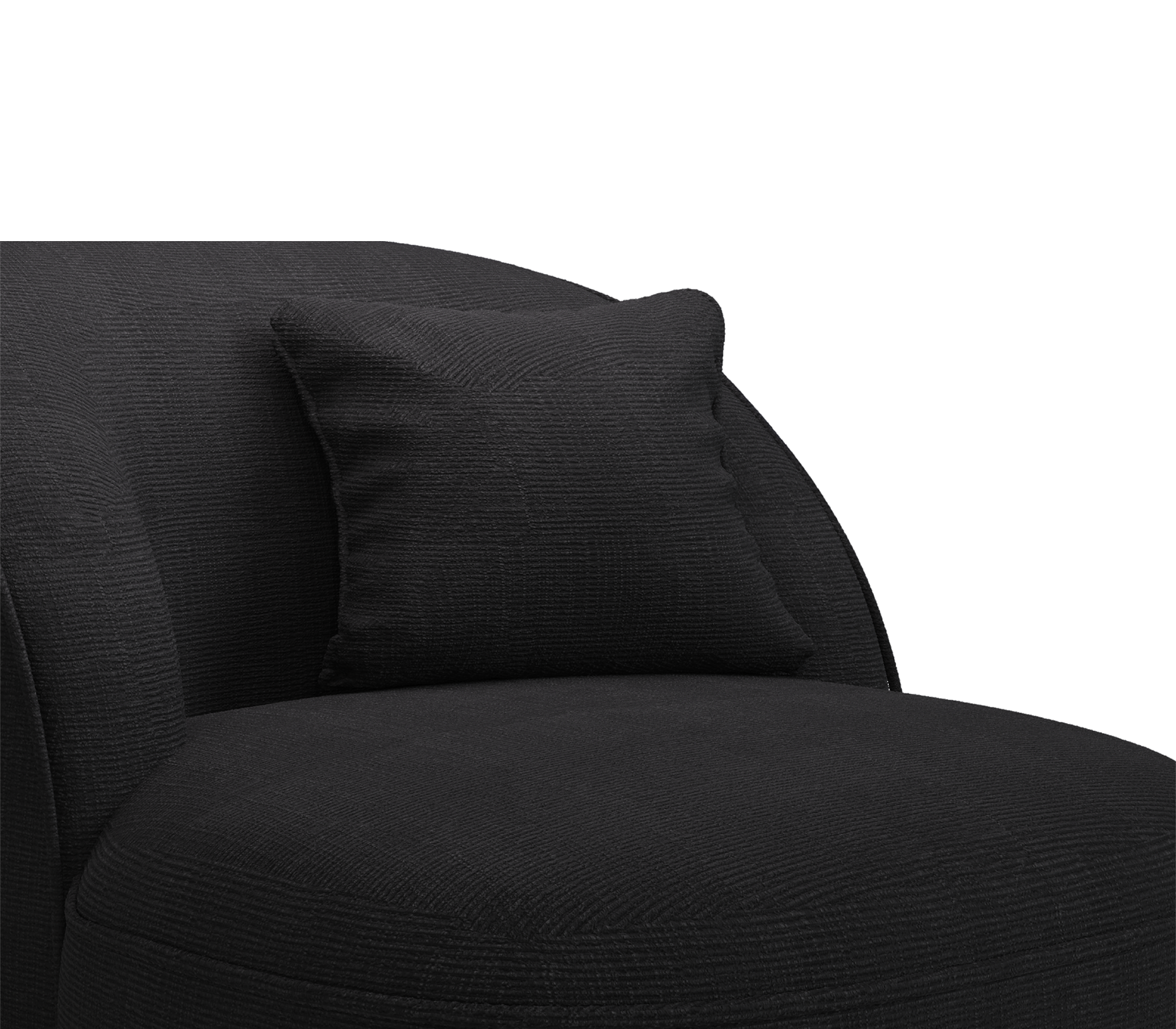 Poltrona Angora Nero Baltico
