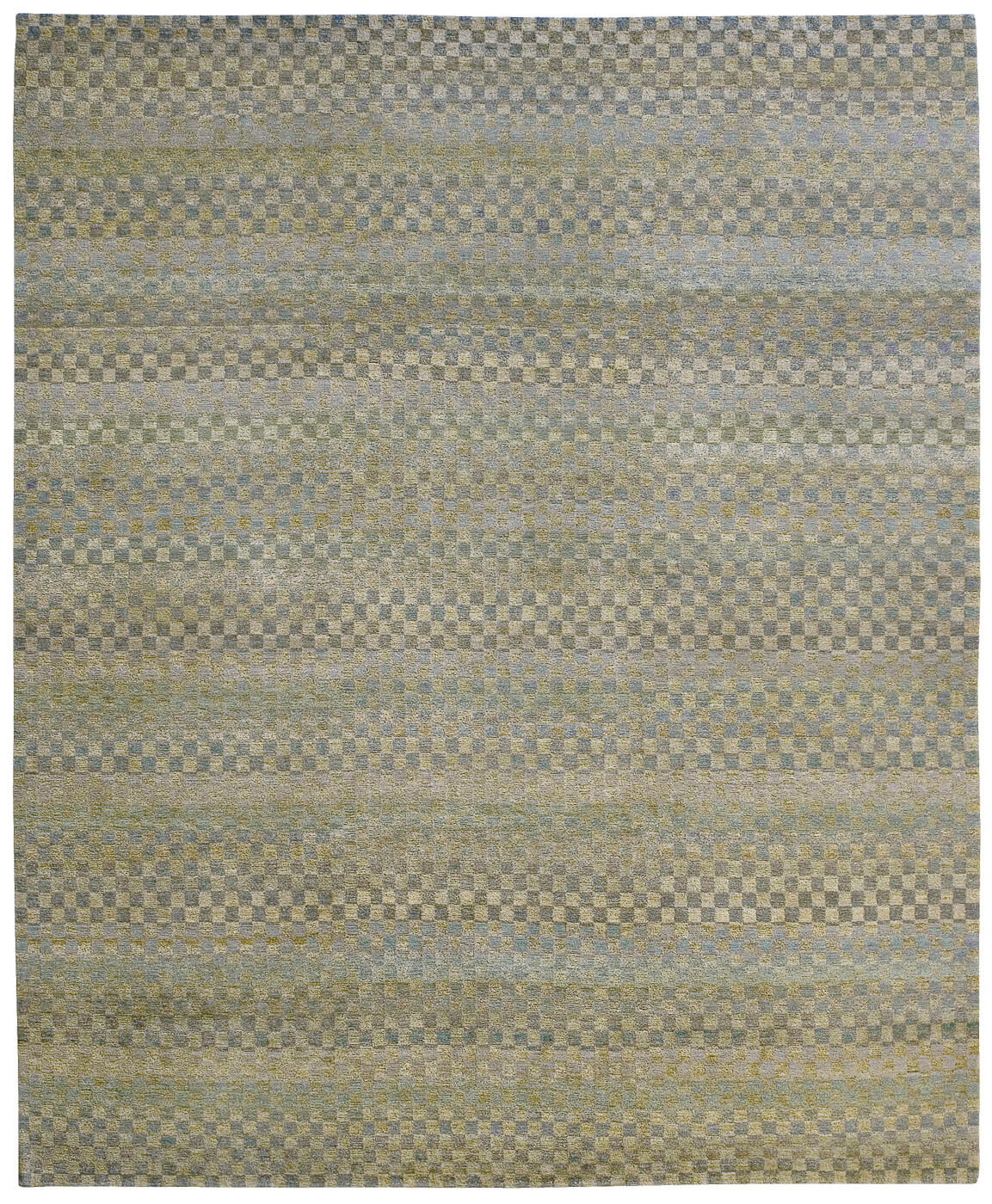 Tappeto Mauro Checkerboard Oceano