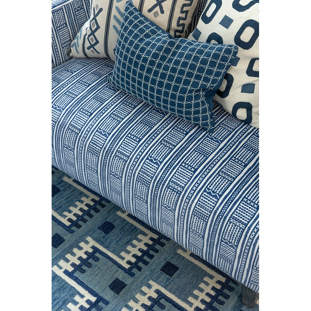 Cuscino Maliana Indigo 50 × 35