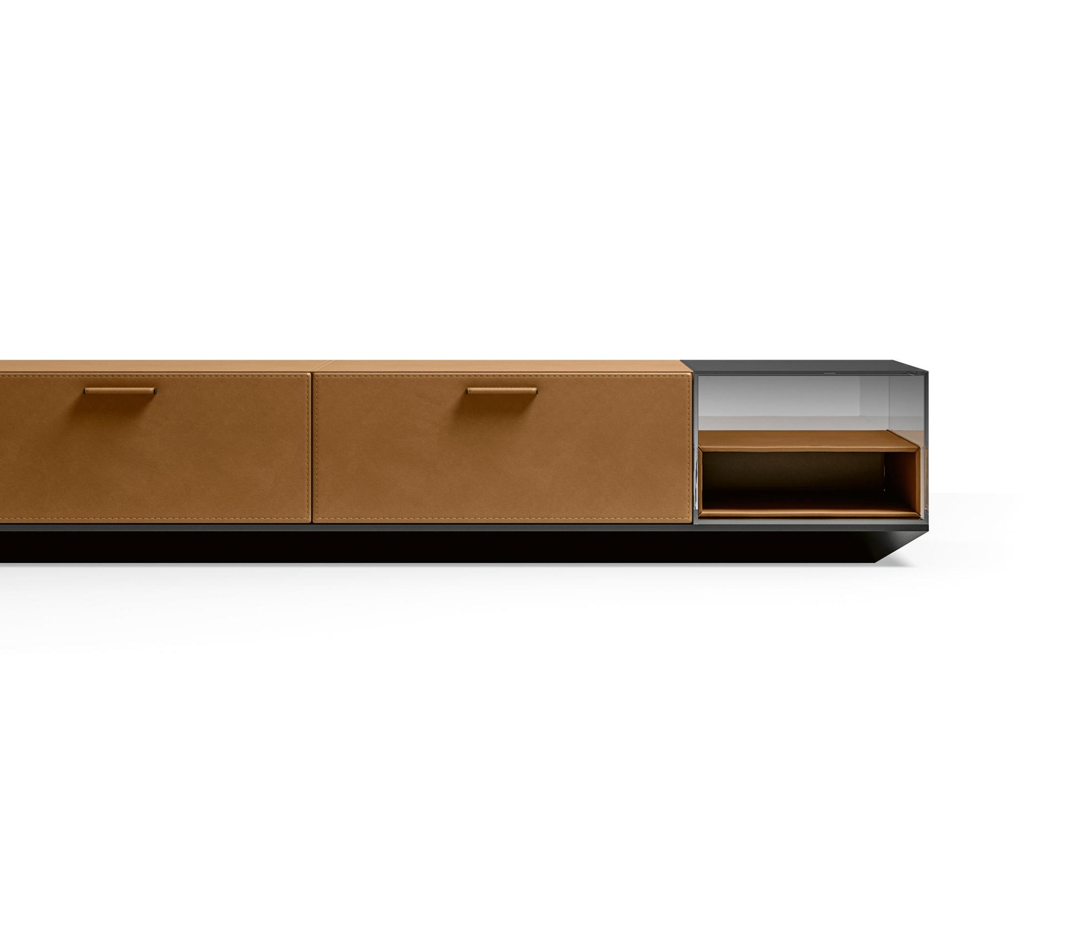 Mobile TV in Pelle | Dimensioni: L 260 cm