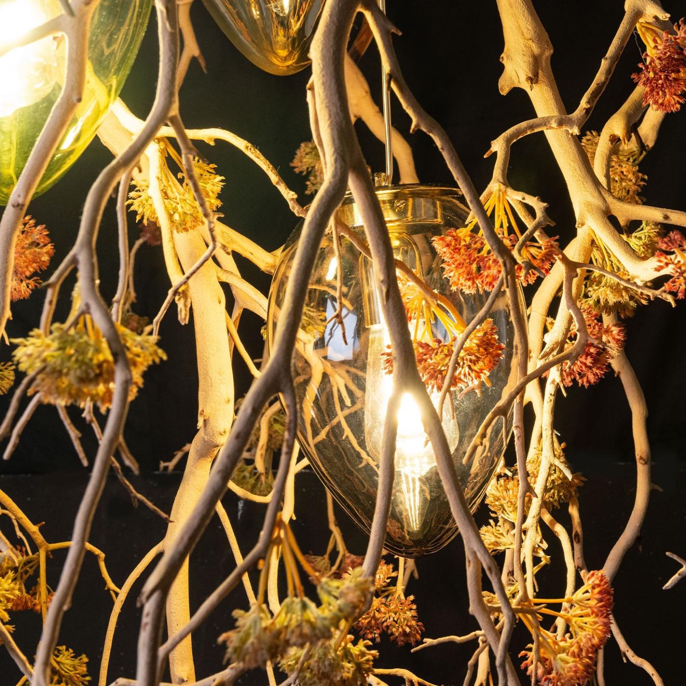 Lampadario Manzanita Crystal