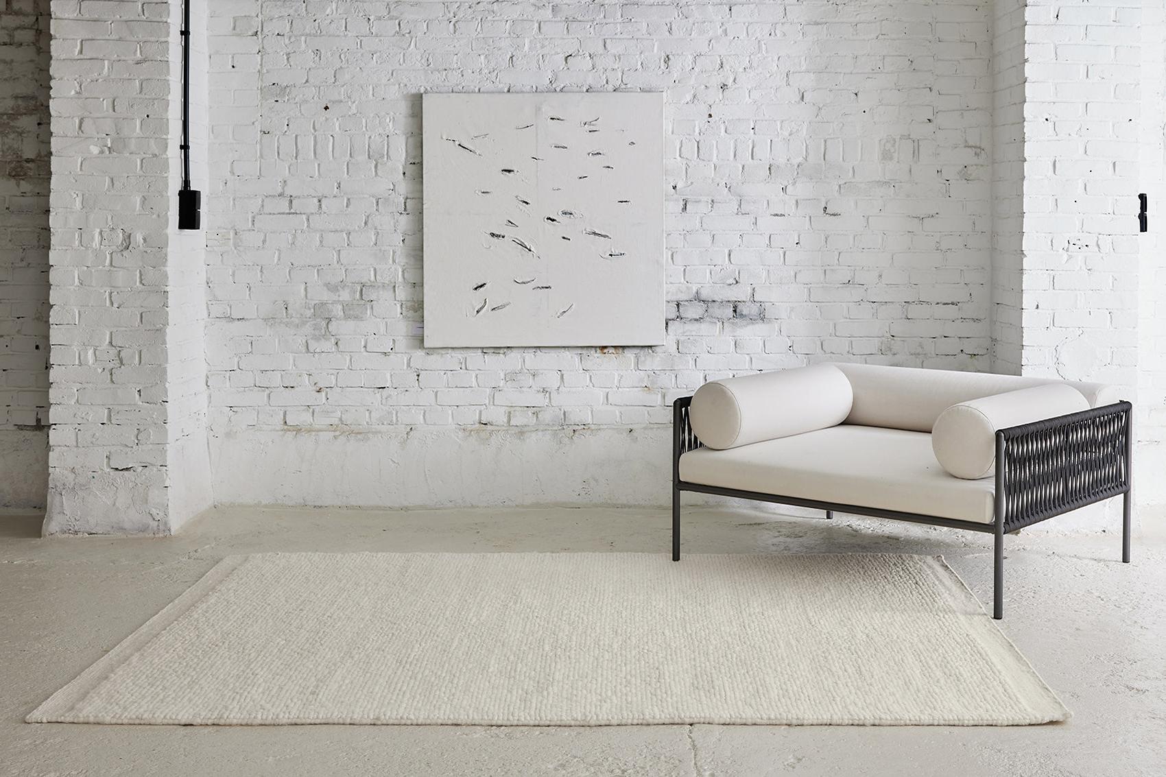 Tappeto Cocoon 1 Bianco | Misura: 250 x 350 cm