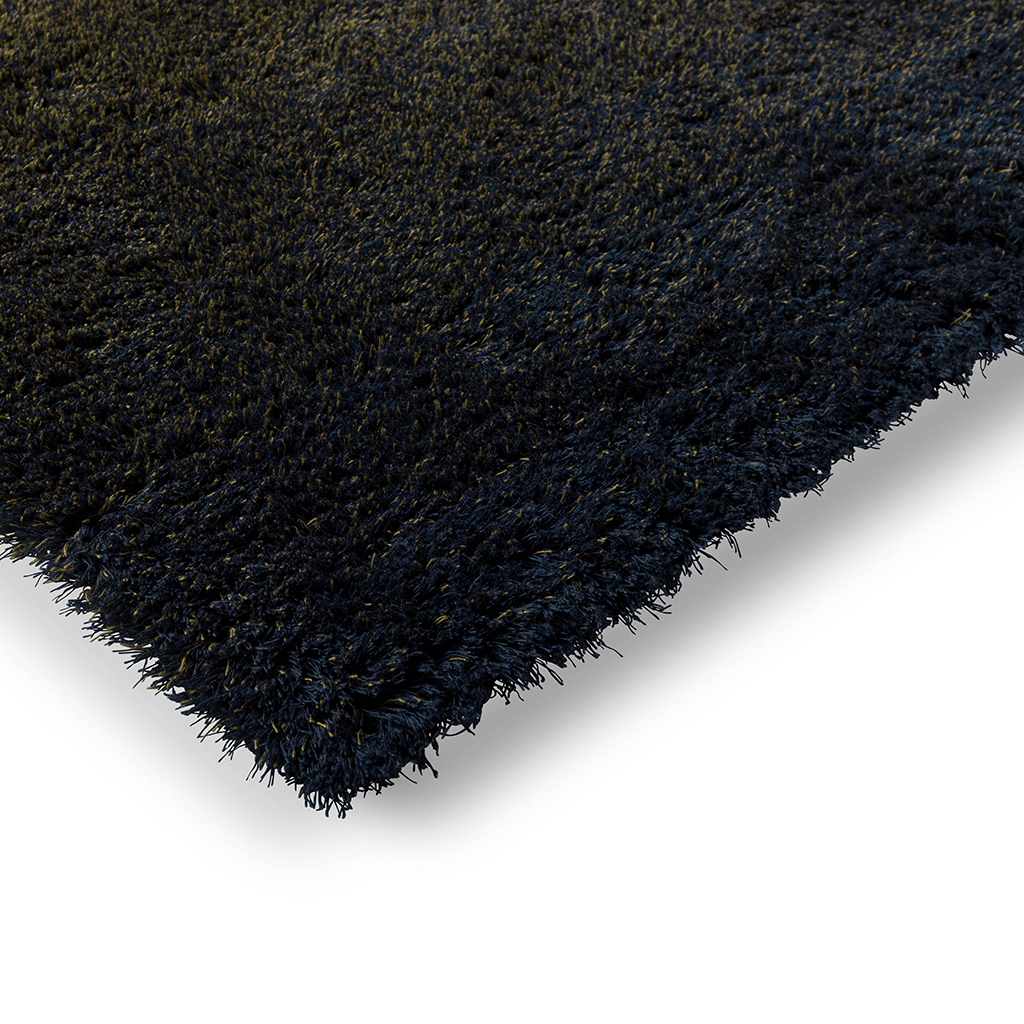 Tappeto Shade High Ottone/Indaco
