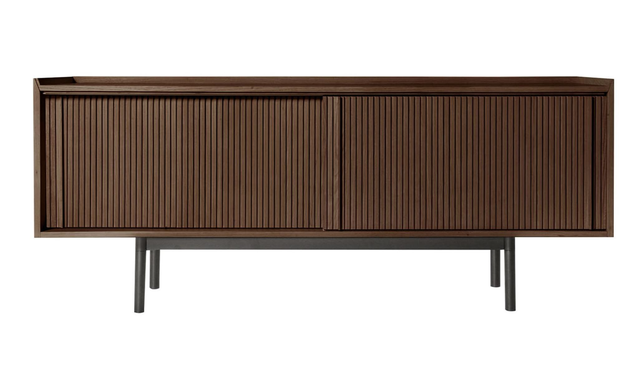 Credenza Bassa 2 Ante Marrone Sipario