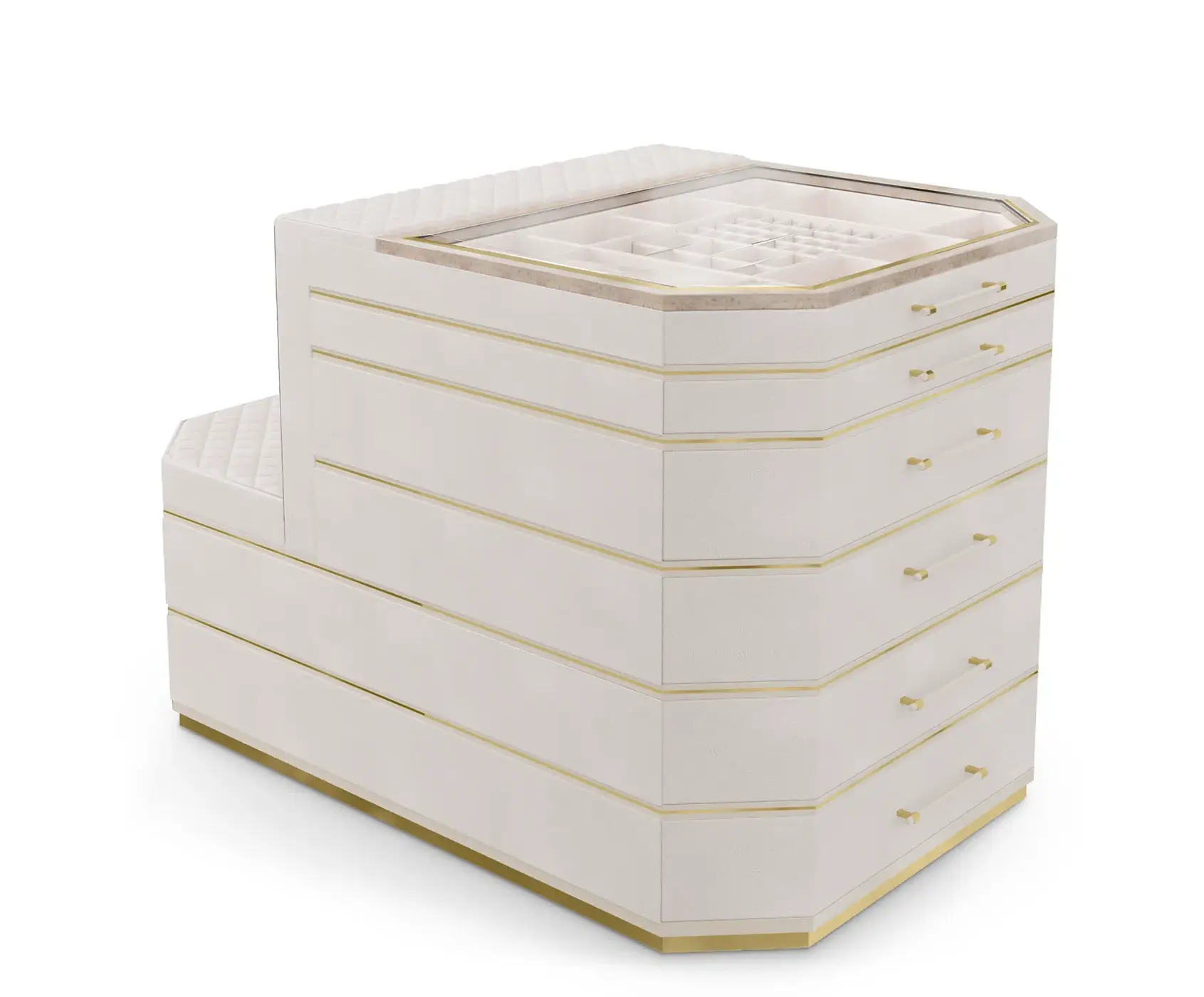 Isola Guardaroba Beige Cadence