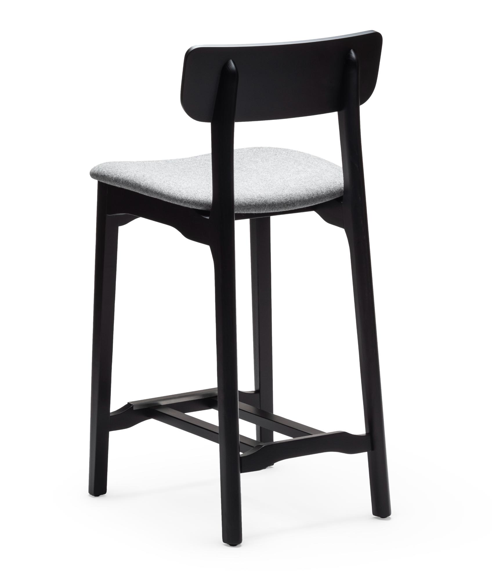 Sgabello da Bar in Legno Cacao SG-65