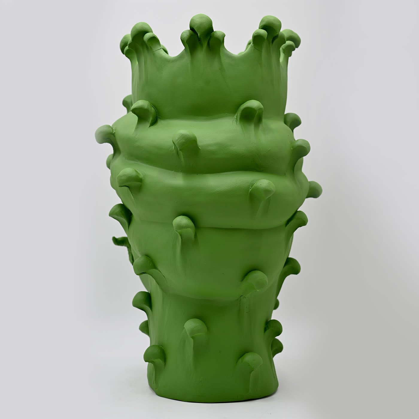 Testa di Moro Verde Opaco Scultura