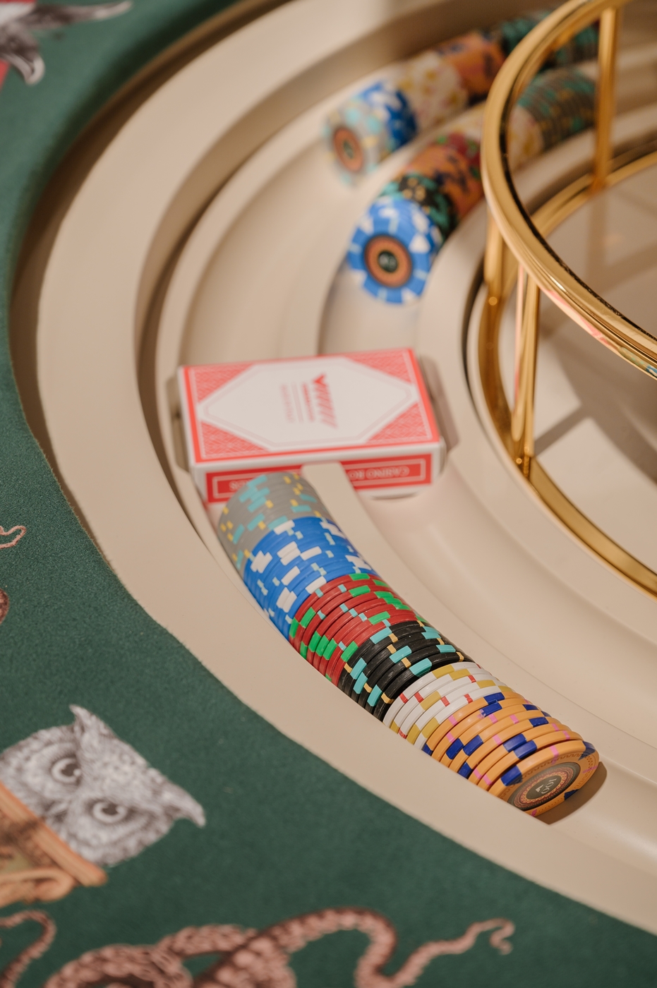 Tavolo da poker a scomparsa Mirabilia